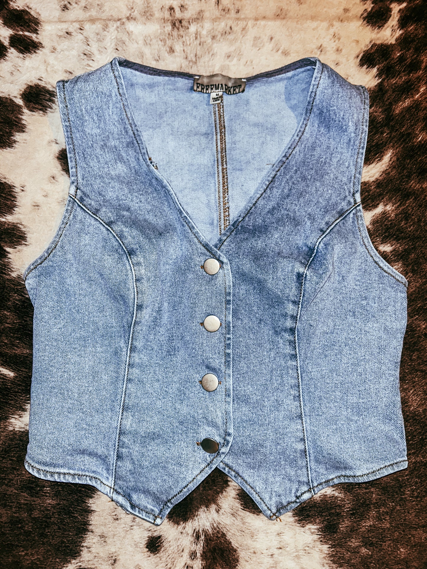 Lainey Denim Vest